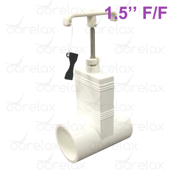 Vanne d’Arrêt Guillotine pour Spa 1.5 Pouces – F/F