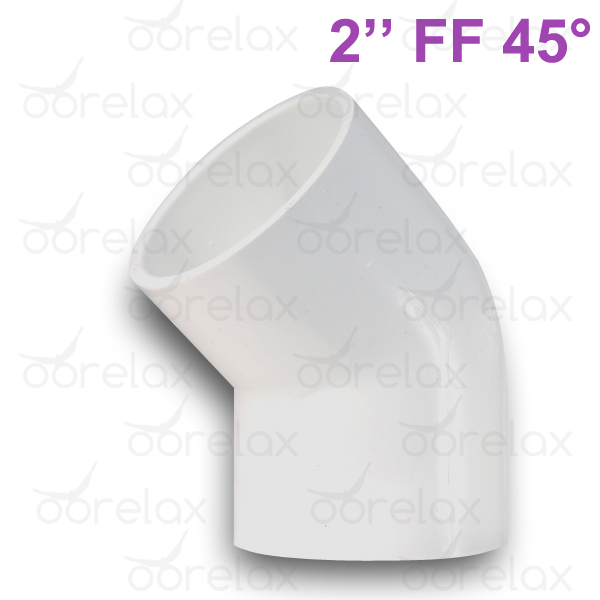 Coude 45° en 2″ Tuyauterie de Spa F/F