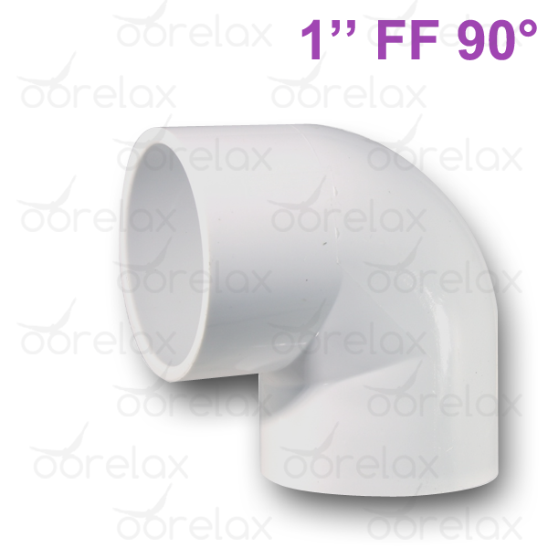 Coude 90° en 1″ Tuyauterie de Spa F/F
