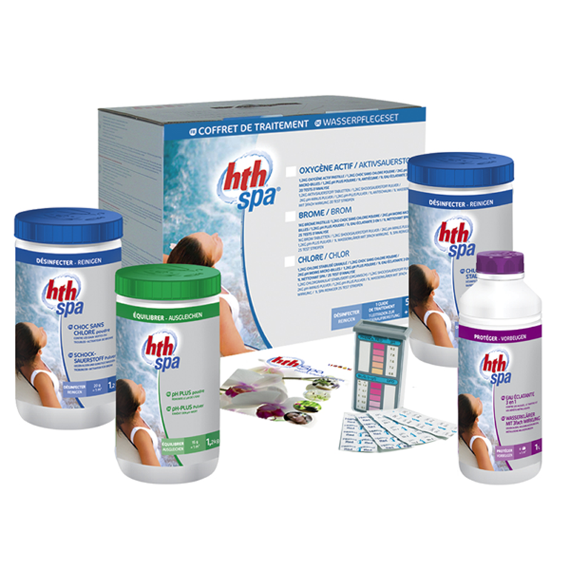 Coffret Traitement à l’Oxygène Actif HTH Spa