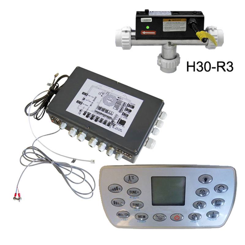 Système Complet pour SPA ETHINK KL8300 + Clavier KL8-3H + Réchauffeur Lx Whirlpool H30-R3