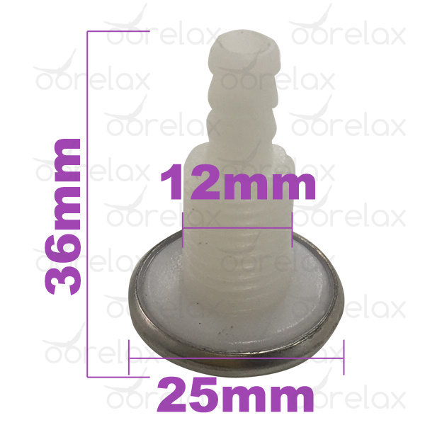 Buse Jet d’air INOX/ABS pour blower (pas de vis 12mm)