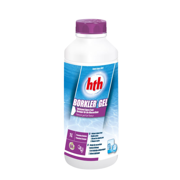 HTH BORKLER GEL LIGNE D’EAU 1L