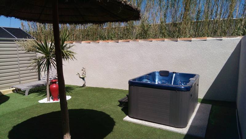 Vente de spa 3 personnes 1 place allongé dont 2 assises