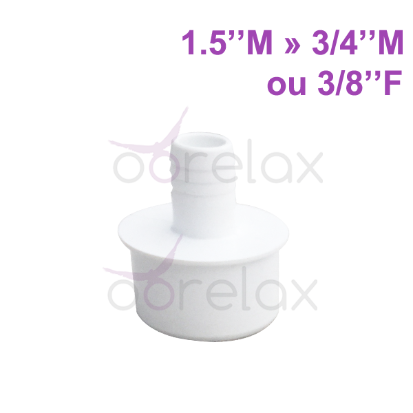 Connecteur pour SPA 1,5″ Mâles vers 3/4″ Mâles ou 3/8″ Femelles