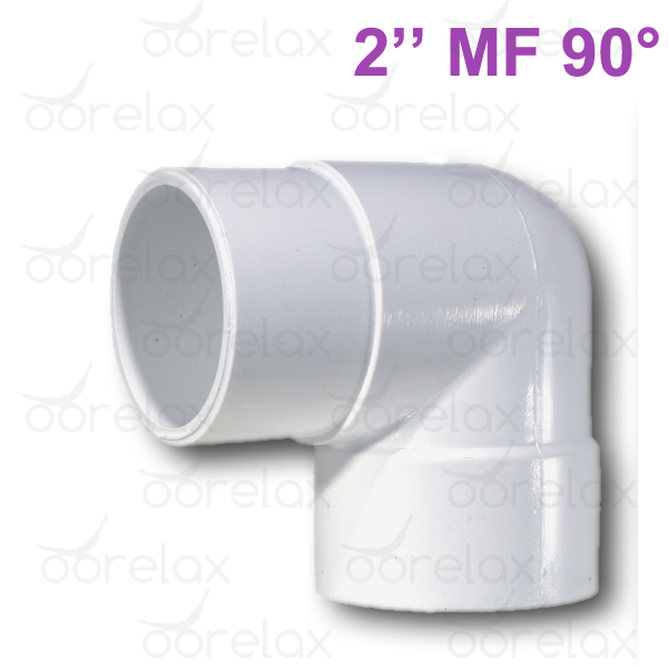 Coude 90° en 2″ Tuyauterie de Spa M/F