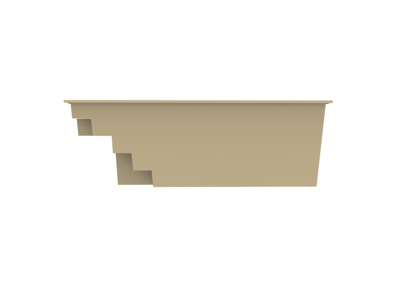 Profil de la piscine Bora Bora à Sorgues, un modèle compact et moderne.